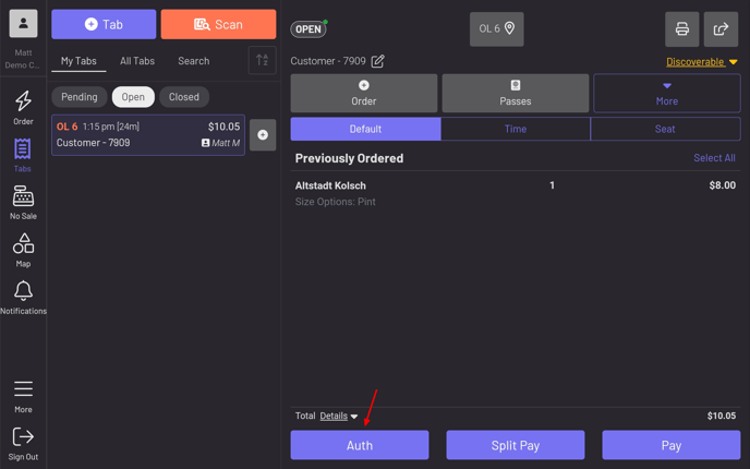 Auth for Easy Tab