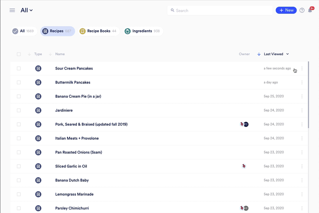 meez recipe id sync
