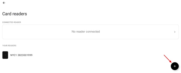 Your Reader No Reader Connected