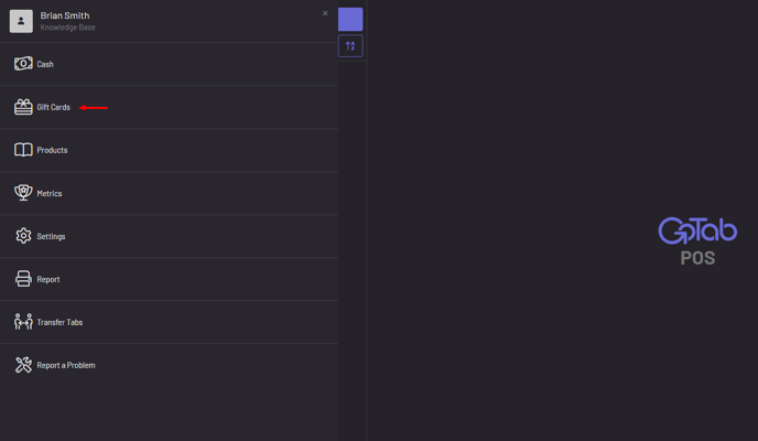 POS Menu