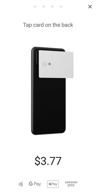 Tap Back of Phone